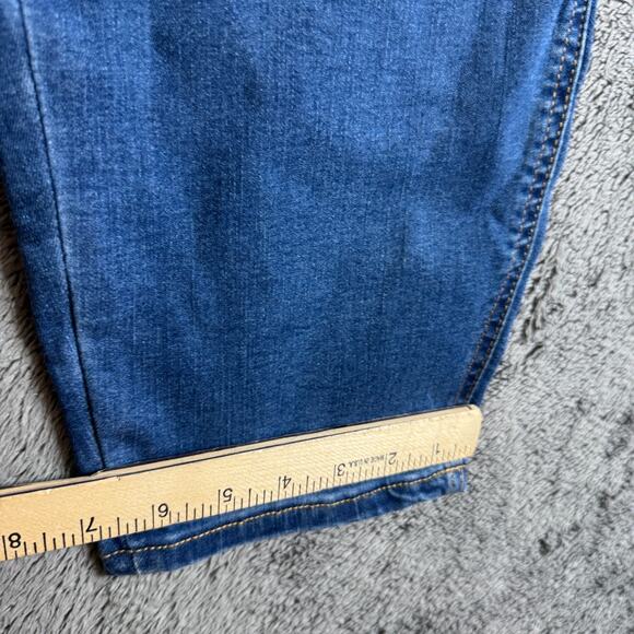 Ava & Viv High Rise Skinny Jeans NWT Womens 26W Blue Stretch Denim - Picture 5 of 9